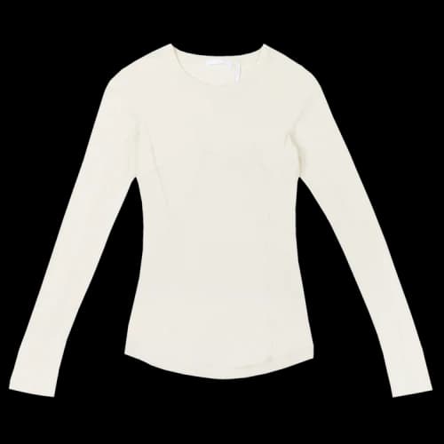 Helmut Lang Long-Sleeve Top 'Beige'