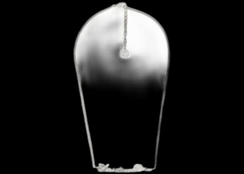 Dior x Kenny Scharf Necklace Silver