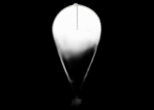 Dior x Peter Doig Pendant Necklace Silver