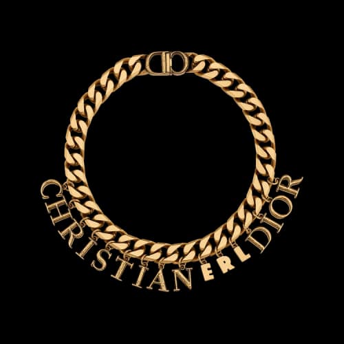 Dior x ERL Necklace 'Gold'