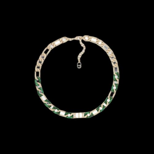 Dior x Denim Tears Chain Link Necklace 'Gold'