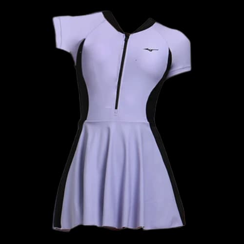 Mizuno One Piece Skirt Swimsuit 'Purple' (Women's)