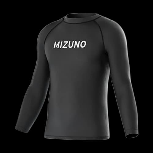 Mizuno Long Sleeve Swimsuit 'Black'