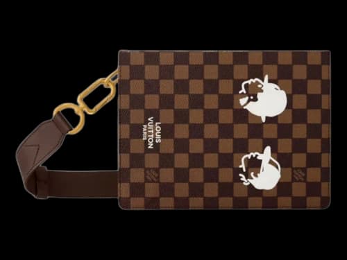 Louis Vuitton x Nigo Book Messenger Brown