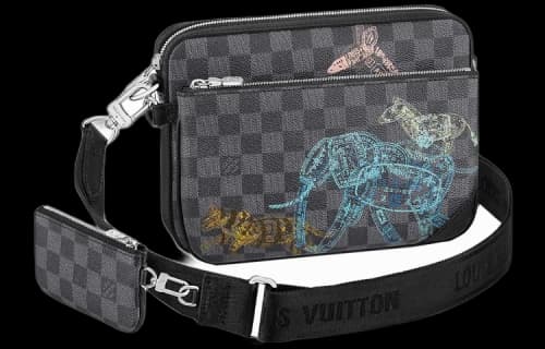 Louis Vuitton Trio Messenger Damier Graphite