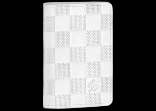 Louis Vuitton Pocket Organizer Damier Infini Antarctica Silver