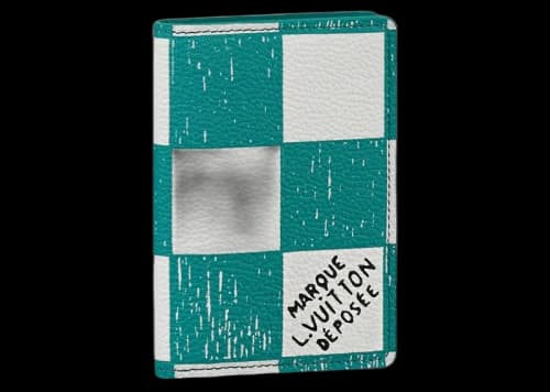 Louis Vuitton Pocket Organizer Teal Blue