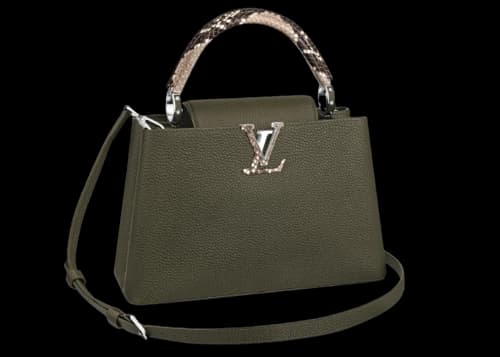 Louis Vuitton Capucines BB Khaki Green