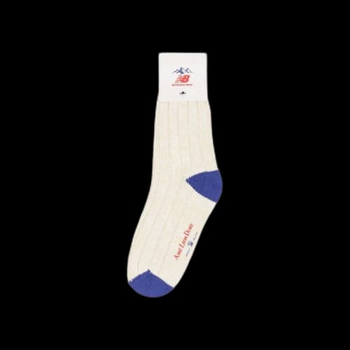 Aimé Leon Dore x New Balance Striped Boot Socks 'Cream'