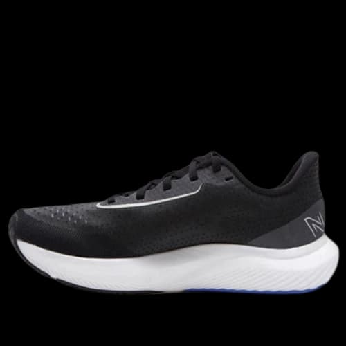 New Balance FuelCell Rebel V3 Road-Running Shoes 'Black White Blue' (Women's)