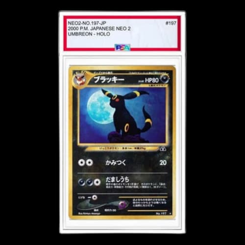 Pokemon Crossing the Ruins... [neo2 No.197] 'Umbreon R: Old Back'
