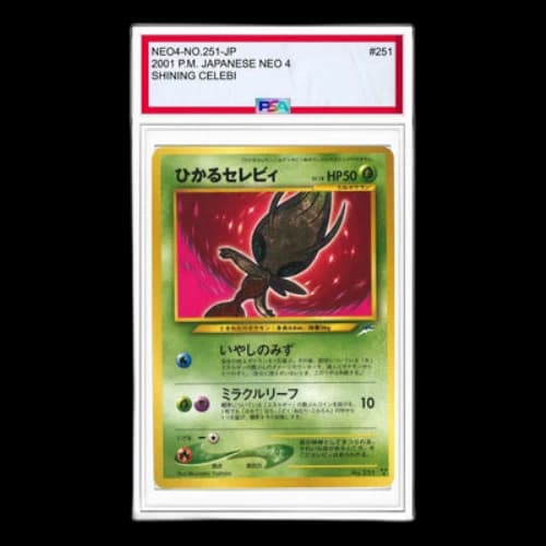 Pokemon Darkness, and to Light... [neo4 No.251] 'Shining Celebi: Old Back'