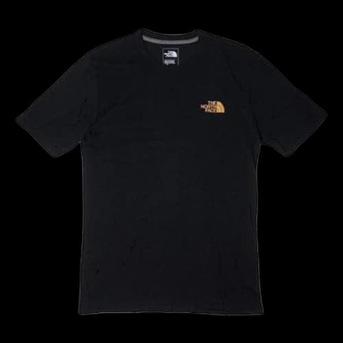 THE NORTH FACE Box Logo Short Sleeve Couple Style Black