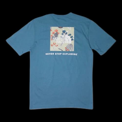 THE NORTH FACE Unisex Box Logo Blue