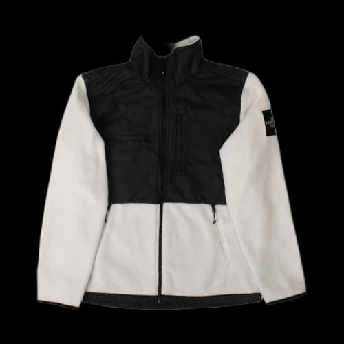 The North Face Collared Mountain Q Logo Jacket 'Black/White'