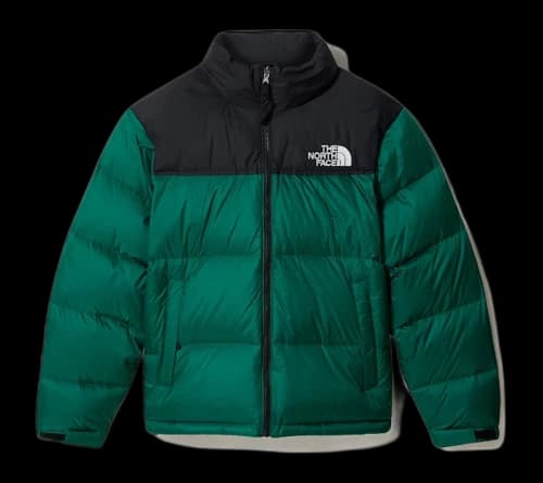 The North Face 1996 Retro Nuptse Packable Jacket Evergreen