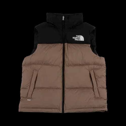 The North Face 1996 Retro Nuptse Vest 'Mocha Brown/TNF Black'