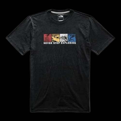 THE NORTH FACE Unisex Free Solo Half Dome Printed Tee Black