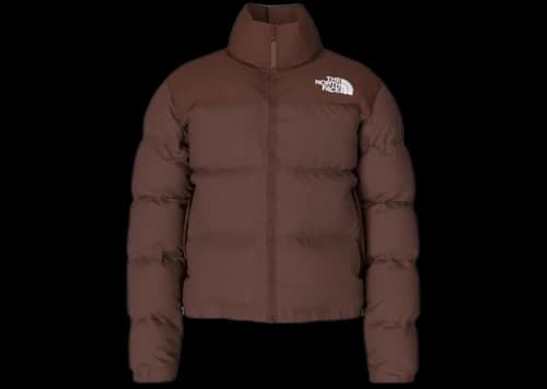 The North Face Womens 1996 Retro Nuptse 700 Fill Packable Jacket Dark Oak