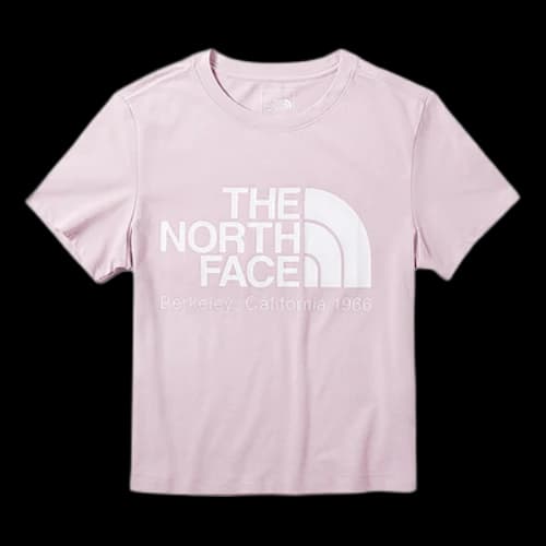 THE NORTH FACE Heritage Series Outdoor hygroscopic Sweat-Wicking Short Sleeve Version Pink
