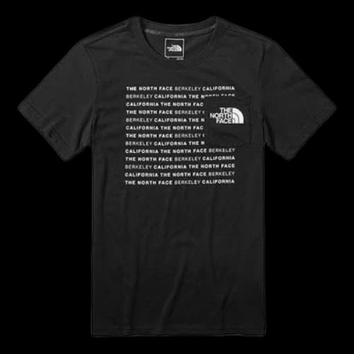 THE NORTH FACE Quick Dry Round Neck Short Sleeve Black