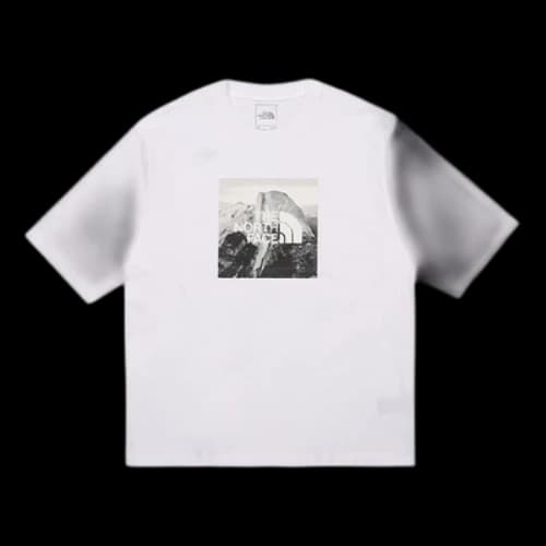 THE NORTH FACE Printed Short-Sleeved White