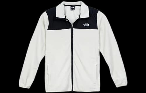 THE NORTH FACE Logo Fleece Jacket 'White'