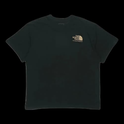 THE NORTH FACE Back Character Printing Short Sleeve Black