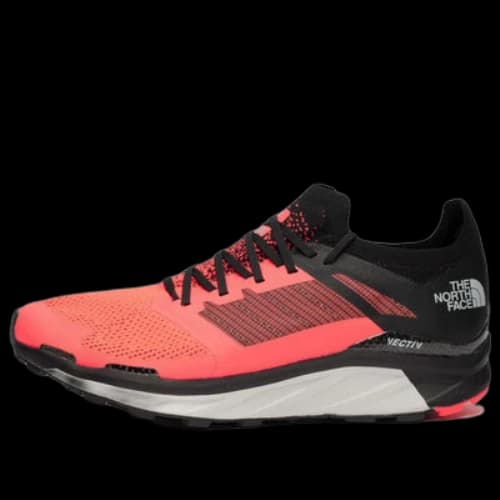 THE NORTH FACE Flight Vectiv Trail Running Shoes ' Brilliant Coral Tnf Black'