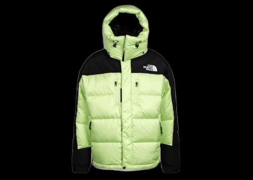 The North Face Black Box Himalayan Parka Jacket Lime Green