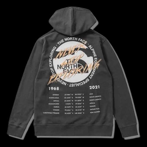 THE NORTH FACE X INVINCIBLE Half Dome Graphic Hoodie 'Grey'