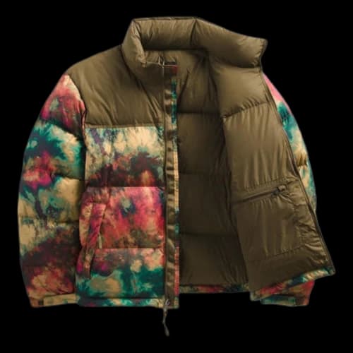 THE NORTH FACE 1996 Retro Nuptse Jacket ANTELOPE TAN ICE DYE PRINT