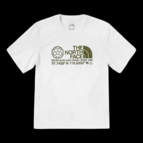 THE NORTH FACE Woodcut Dome T-Shirt 'White'