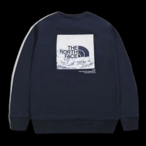 THE NORTH FACE Regrind Crew SS22 Logo Sweater 'Navy'
