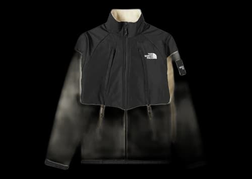 The North Face Color Block Phlego Denali Zip-Up Jacket Gravel