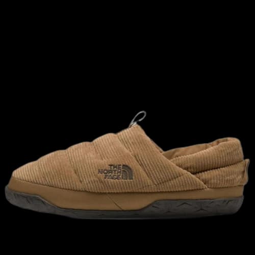 THE NORTH FACE Corduroy Nuptse Mules 'Utility Brown'