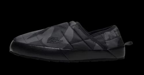 The North Face ThermoBall Traction Mule VP KAWS Black Print