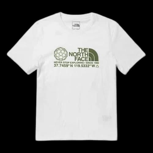 THE NORTH FACE Coordinates Short Sleeve T-Shirt 'White'