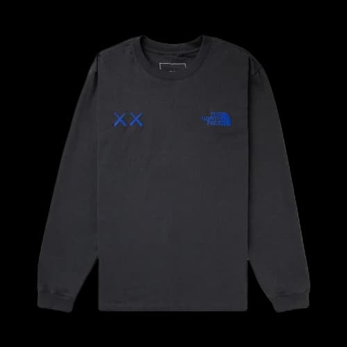 The North Face x KAWS Long-Sleeve Tee 'Asphalt Grey'