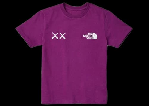 KAWS x The North Face Youth Tee Pamplona Purple