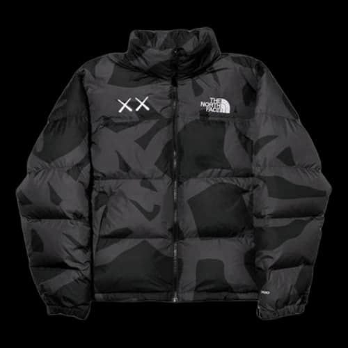 THE NORTH FACE X Kaws FW22 1996 Nuptse Jacket 'Black'