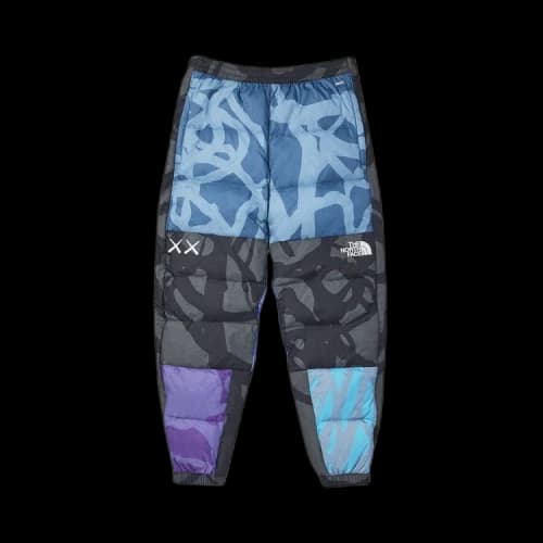 The North Face x KAWS Retro 1996 Nuptse Pant 'Monterey Blue'