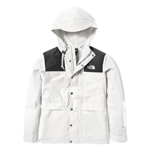 THE NORTH FACE Logo Mountain Windbreaker Jacket 'White'