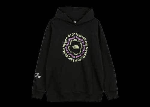 The North Face NSE Graphic Circle Logo Pullover Hoodie Black