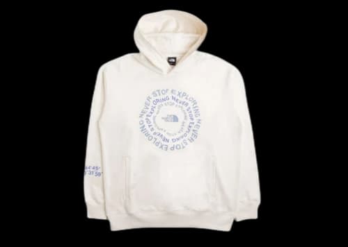 The North Face NSE Graphic Circle Logo Pullover Hoodie White