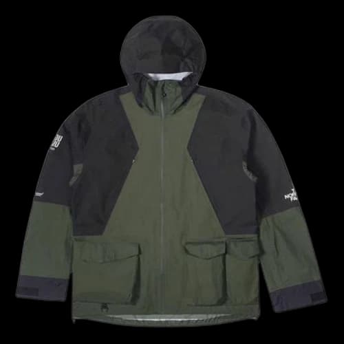 THE NORTH FACE x Undercover Soukuu Hike Packable Mountain Light Shell Jacket 'Forest Night Green TNF Black'