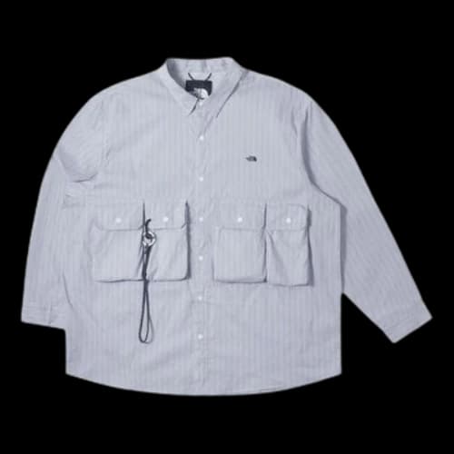 THE NORTH FACE Long Sleeve Stripe Shirt 'Teal'