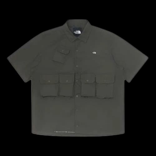 THE NORTH FACE Short Sleeve Solid Shirt 'Olive Green'