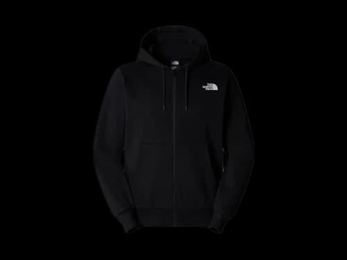 The North Face M Simple Dome Full Zip Hoodie Black