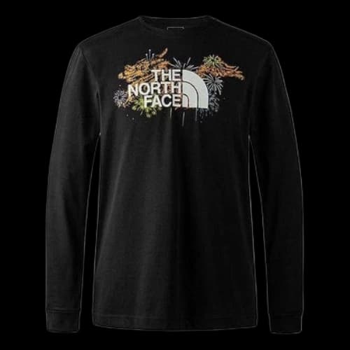 THE NORTH FACE Graphic Long Sleeve Shirt 'Black'